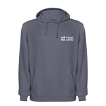 Sudadera unisex con capucha y acabado lavado 250 g/m2 Roly Kenia vista principal