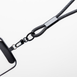 Lanyard de plástico y nailon con carga y presillas ajustables para móvil vista 1