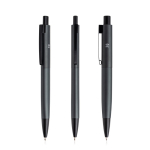 Bolígrafo de aluminio con tecnología NFC y pulsación tinta azul