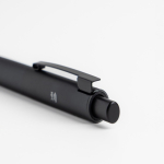 Bolígrafo de aluminio con tecnología NFC y pulsación tinta azul vista 3