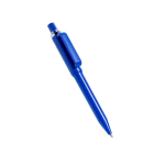 Bolígrafo de ABS reciclado con mecanismo de pulsación tinta azul vista 2