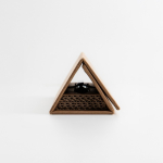 Bolígrafo de acero inoxidable y residuos de té giratorio tinta negra vista 2