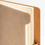 Libreta ecológica con soporte lateral para bolígrafo A5 hojas lisas vista 2