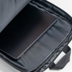 Mochila de piel PU con diseño fino y acabado elegante 15.6” vista 1