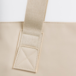 Bolsa de piel sintética con bolsillos ocultos y cinta trolley 15.6”