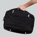 Mochila de bambú jacquard con cremalleras impermeables PC 15.6”