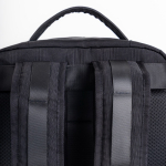 Mochila de bambú jacquard con cremalleras impermeables PC 15.6”