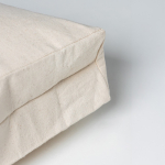 Bolso de algodón canvas con cierre y asas de colores 280 g/m2