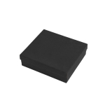 Trofeo de madera y cristal con diseño de globo y caja de regalo vista en caja