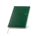 Agenda vista semanal español y portugués y páginas de papel marfil A5