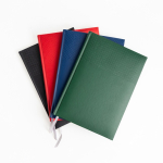 Agenda vista semanal español y portugués y páginas de papel marfil A5 vista 1