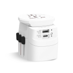 Adaptador universal ultrapotente para más de 200 destinos Skross color blanco