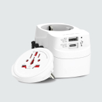 Adaptador universal ultrapotente para más de 200 destinos Skross vista 3