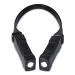 Linterna para el cuello con manos libres con 3 modos distintos color negro tercera vista