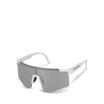 Gafas deportivas de alto rendimiento de colores con lentes plateados vista principal