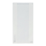 Bolsa de papel alimentaria ecológica y resistente 15 x 7 x 36cm color blanco