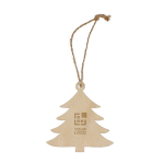 Colgante en forma de árbol de madera para decorar Navideño Xmas tree vista principal