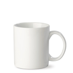 Taza promocional blanca de cerámica especial para sublimación 300ml color blanco