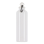 Botella de plástico en vivos colores con tapón a juego 750ml color blanco quinta vista