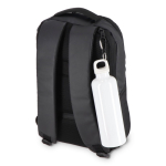 Botella de plástico en vivos colores con tapón a juego 750ml color blanco septima vista