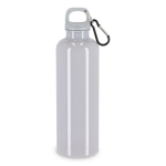 Botella de plástico en vivos colores con tapón a juego 750ml color gris