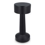 Lámpara de mesa con 3 modos de luz con sensor táctil en parte superior color negro