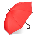 Paraguas de varios colores con mango curvado negro Ø105 color rojo