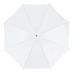 Paraguas de varios colores con apertura automática Ø103 color blanco tercera vista