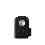 Radio de emergencia de plástico ABS con linterna y alarma Philips color negro cuarta vista
