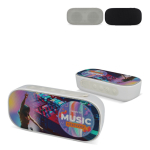 Altavoz personalizable resistente al agua y 5 horas de reproducción