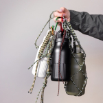 Botella térmica de acero inoxidable reciclado con tapón de clic 500ml color negro segunda vista