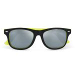 Gafas de sol personalizables bicolores con lentes polarizados UV400 color amarillo segunda vista