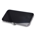 Llavero abrebotellas y abrelatas de aluminio ligero uso diario color plateado cuarta vista