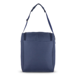 Bolsa nevera con forro de aluminio y doble compartimiento 13L color azul oscuro cuarta vista