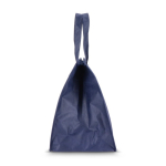 Bolsa nevera grande para llevar con forro de aluminio en el interior color azul oscuro sexta vista