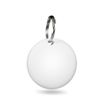 Localizador de objetos con llavero compatible con Apple y Android color blanco