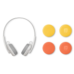 Auriculares de diadema con diseño retro marca Phillips color blanco quinta vista