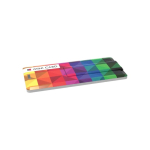 Memoria USB hecha a medida formato Mini Card hecha en Europa color blanco vista con impresión