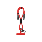 Muñequera para cargar el móvil hecha a medida con cargador tipo C color rojo septima vista
