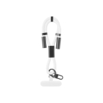 Muñequera para cargar el móvil hecha a medida con cargador tipo C color blanco septima vista