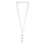 Lanyard portacredencial hecho a medida de poliéster para sublimar color gris septima vista