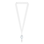 Lanyard de poliéster hecho a medida para sublimar con portacredencial color gris septima vista