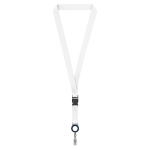 Lanyard para sublimar hecho a medida portacredenciales desmontable color azul ultramarino septima vista