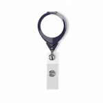 Portacredenciales hecho a medida retráctil redondo personalizable ⌀2.5 color azul ultramarino septima vista
