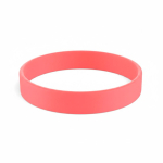 Pulsera de silicona hecha a medida para eventos 100% personalizable color rojo septima vista
