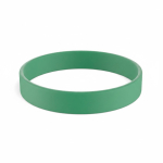 Pulsera de silicona hecha a medida para eventos 100% personalizable color verde oscuro septima vista