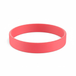 Pulsera de silicona hecha a medida para eventos 100% personalizable color granate septima vista