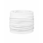 Braga de cuello hecha a medida hecha de RPET multifuncional color blanco septima vista