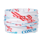 Braga de cuello hecha a medida con secado rápido y transpirable color blanco