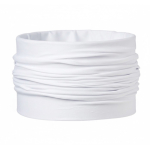Braga de cuello hecha a medida con protección UV y rápida absorción color blanco septima vista